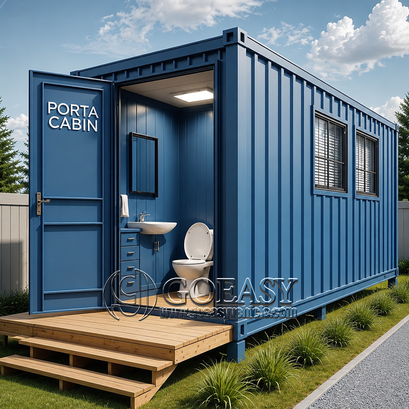Outdoor Camping Venues - GOEASY高級モバイルポータブルコンテナトイレ、カスタマイズ可能な屋外トイレ、建設現場、活動会場用