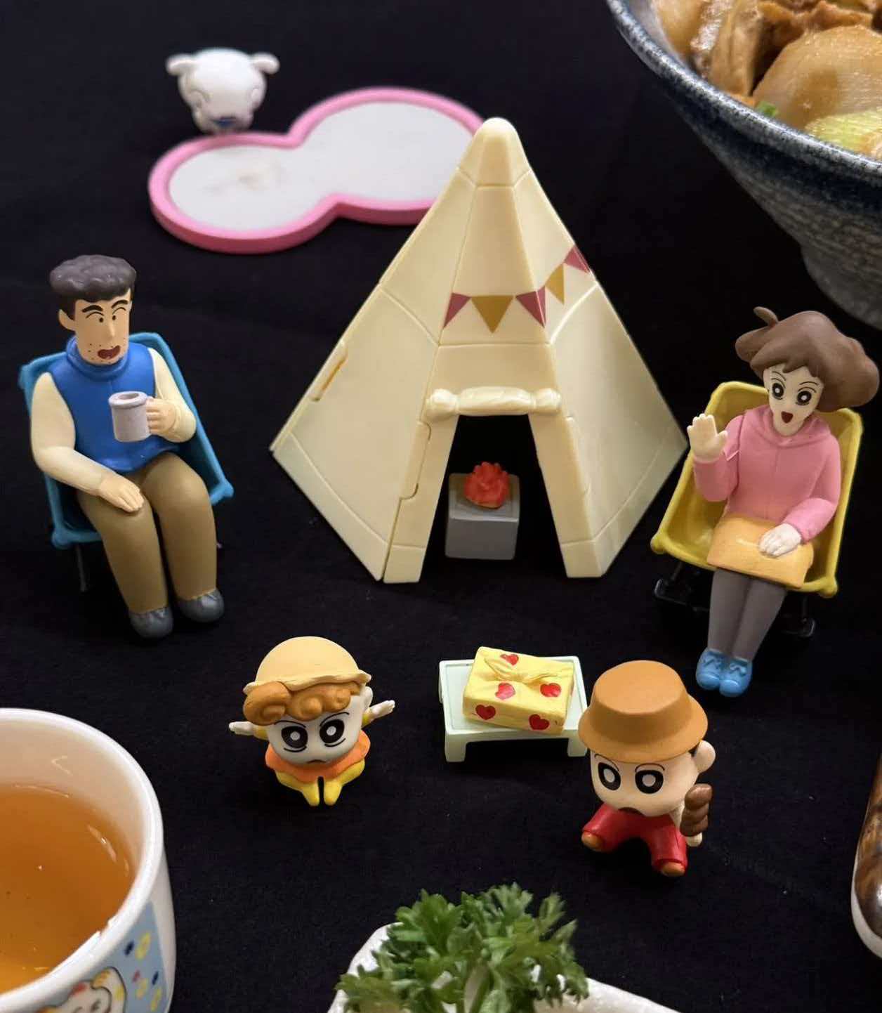 Outdoor Camping Ventilator - 在庫あり Xiaoxin ファミリーキャンプシリーズ ブラインドボックス ミニアクションフィギュア モデル