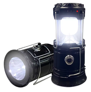 Camping Solar Lantern - RTS ポータブル多機能防水キャンプランプ USB充電式LEDキャンプライト ソーラーキャンプランタン