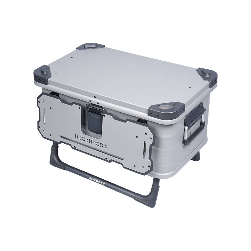 Outdoor Camping Storage Box - ロックブルック用C50カスタムアルミ製屋外折りたたみ式収納ボックス（ファミリーキャンプや旅行に最適）