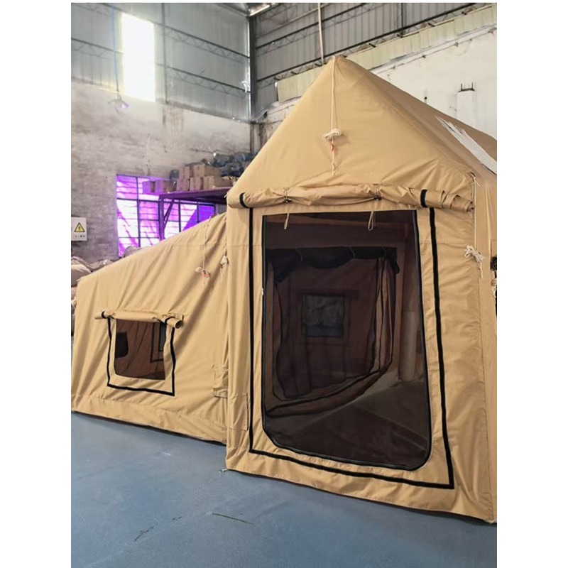 Outdoor Camping On Youtube - インフレータブルテント リッジスタイル 簡単設営 組み立て不要 アウトドアキャンプ用