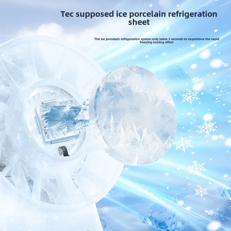 アイスコンプレス高速冷却ファン ハンドヘルドファン USB充 - Outdoor Camping Ventilator のレビューと価格