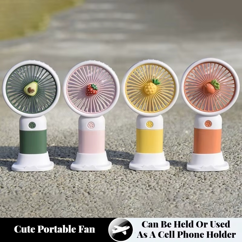1pc 夏ミニファンポータブルハンドヘルドかわいい学生デスク - Outdoor Camping Ventilator のレビューと価格