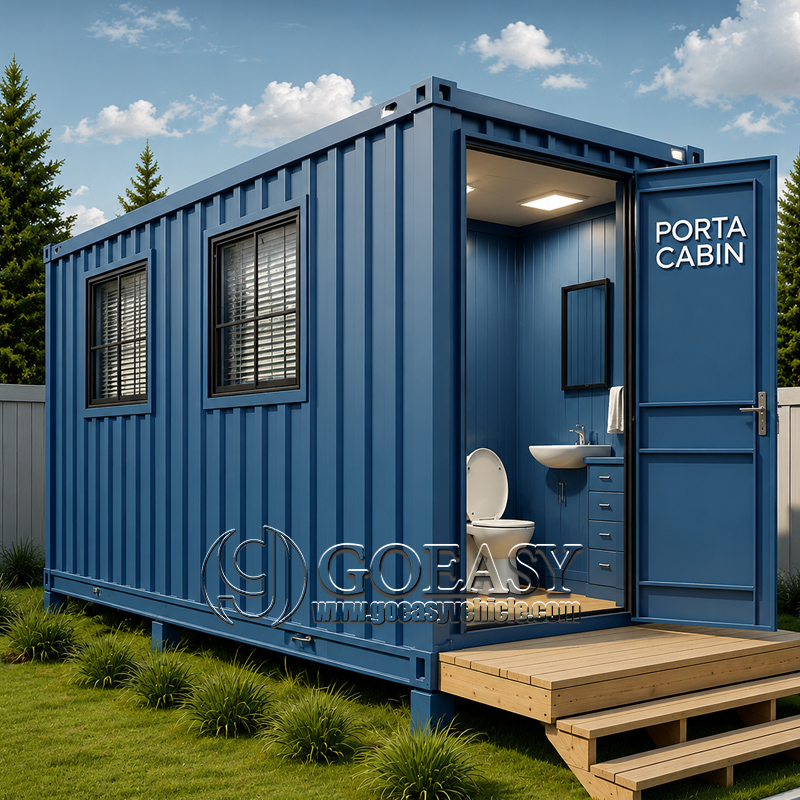 GOEASY高級モバイルポータブルコンテナトイレ、カスタマイ - Outdoor Camping Venues のレビューと価格