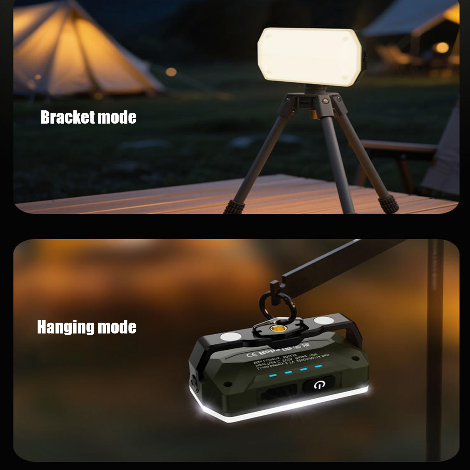 作業灯 充電式 磁気 無段階調光 作業キャンプライト ハイキ - Outdoor Camping Jobs のレビューと価格