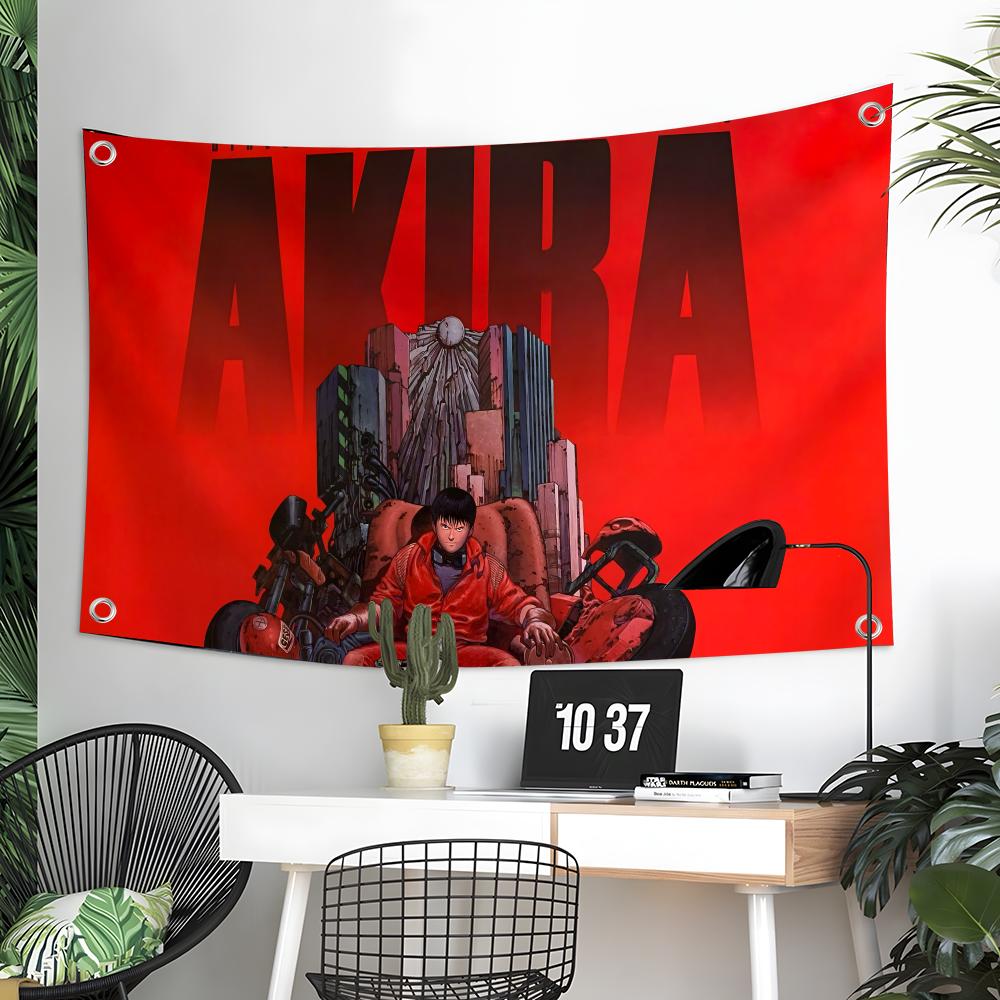 クールなアニメ A-akira サイバーパンク フラッグ キ - Outdoor Camping Anime のレビューと価格