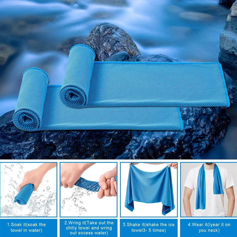 速乾性マイクロファイバー冷却スポーツタオル、アイススポーツタ - Camp Towel Microfiber のレビューと価格