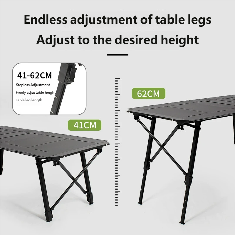 ポータブルアルミ合金 Igt テーブル屋外キャンプ折りたたみ - Outdoor Camping Folding Table のレビューと価格