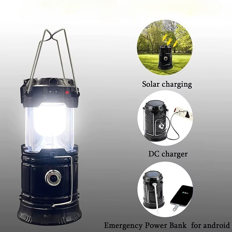 RTS ポータブル多機能防水キャンプランプ USB充電式LE - Camping Solar Lantern のレビューと価格