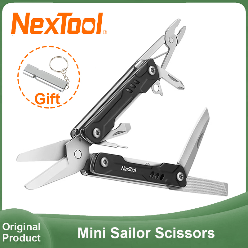 NexTool ミニセーラーはさみ 10 in 1 マルチツ - Camping Knife Multi-Tool のレビューと価格
