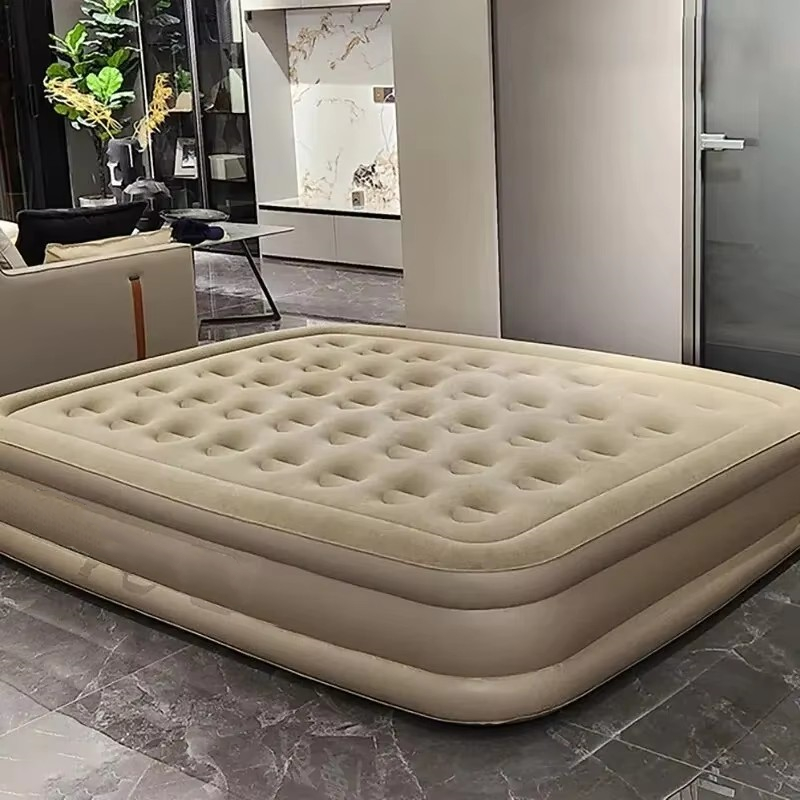 インフレータブルPVCスリーピングマットレス,豪華な2人用キ - Outdoor Camping Mattress のレビューと価格