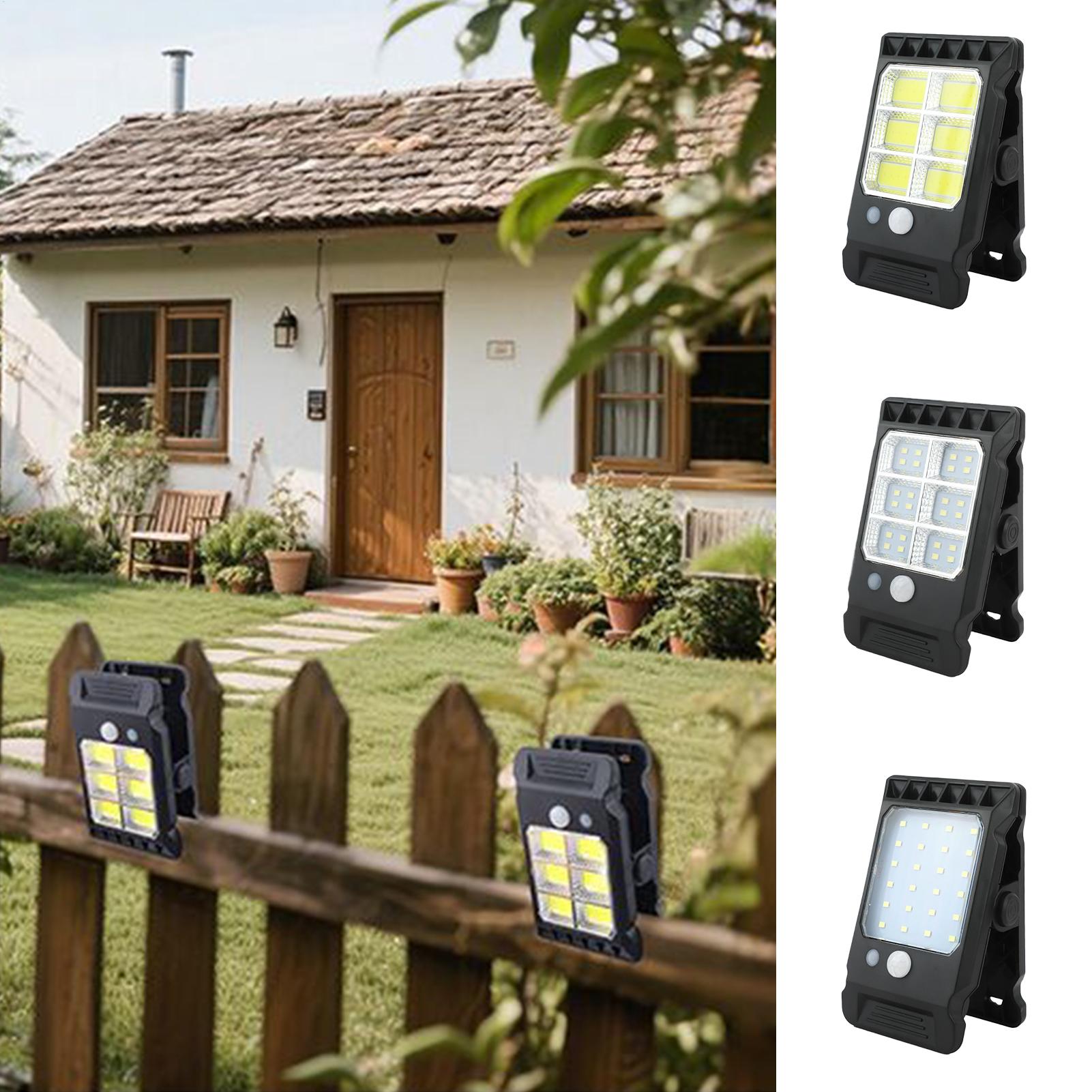 クリップソーラーライト屋外スマートセンサー屋外ライト3モード - Outdoor Camping Decke のレビューと価格