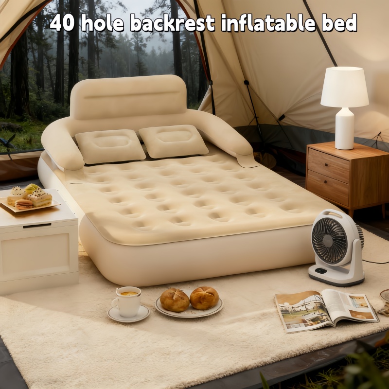 屋外多機能2人用キャンプ用インフレータブルベッド、ポータブル - Outdoor Camping Mattress のレビューと価格