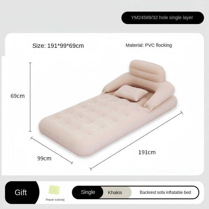 屋外多機能2人用キャンプ用インフレータブルベッド、ポータブル - Outdoor Camping Mattress のレビューと価格