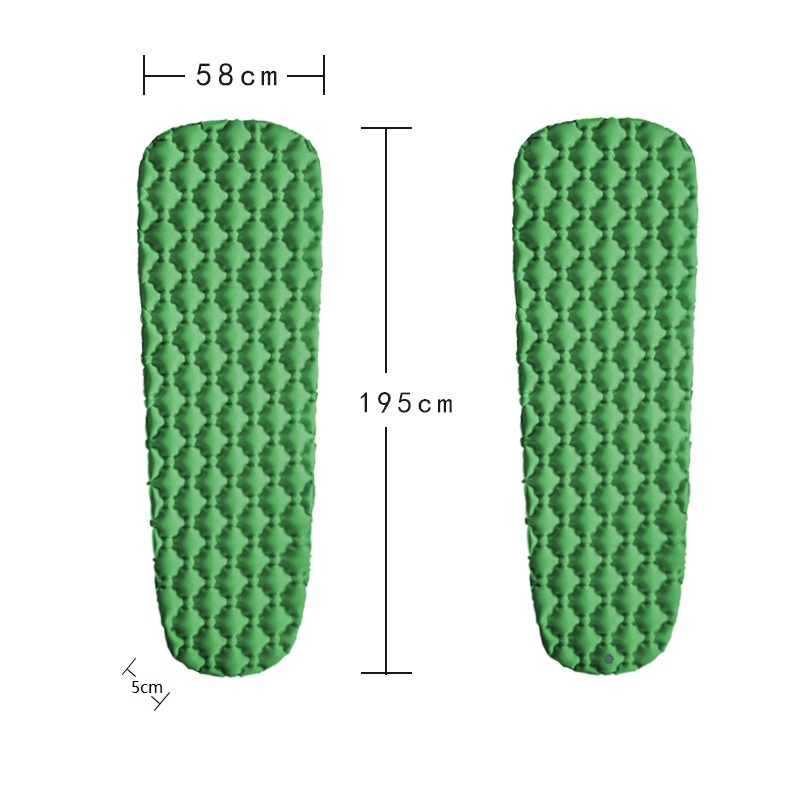 1人用ミイラエアマットレス、超軽量エアマット、防湿マットレス - Outdoor Camping Carpet のレビューと価格