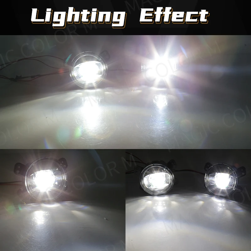 LEDフォグライト,フロントバンパー,車のアクセサリー,jl - Outdoor Camping Jeep のレビューと価格