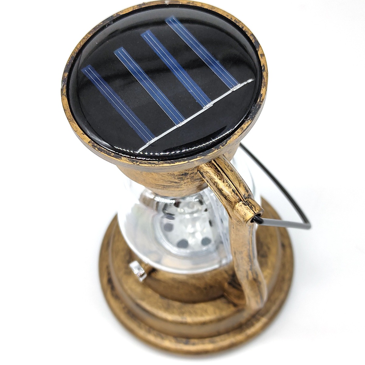 爆発的なソーラーレトロ灯油ランプLEDランタン屋外ポータブル - Camping Solar Lantern のレビューと価格