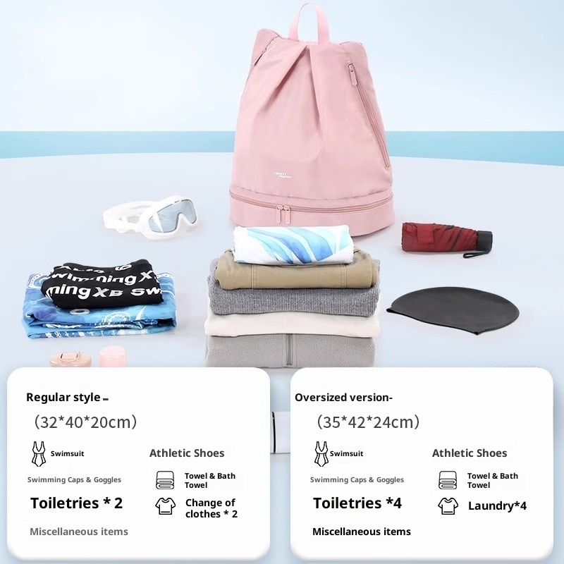 ウェットドライ分離スイミングバックパック、独立したシューズコ - Dry Bag Waterproof のレビューと価格