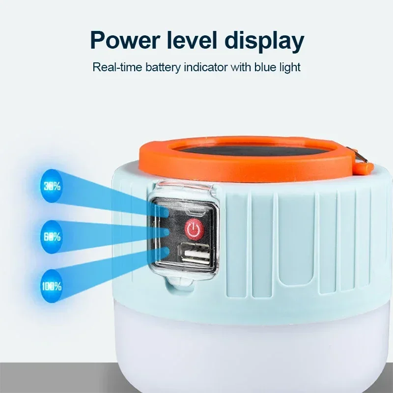 LED ソーラーキャンプライト電源銀行キャンプランタンリモコ - Camping Solar Lantern のレビューと価格