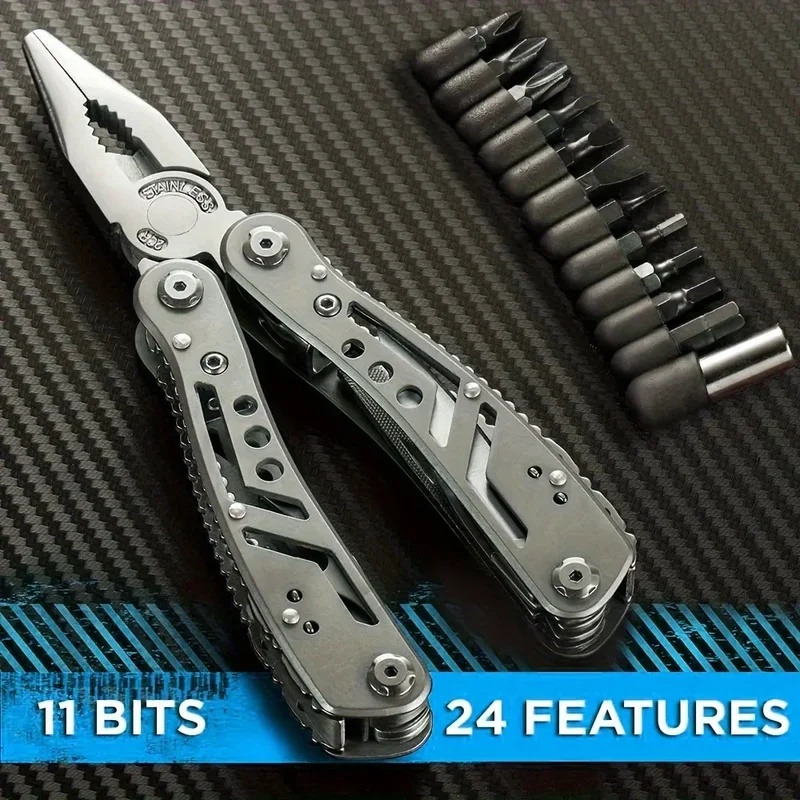 24in1マルチツール オールインワン多機能ギア ナイフ・プ - Camping Knife Multi-Tool のレビューと価格