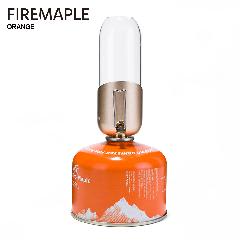 Fire mapleオレンジガスランタン、キャンプ、ハイキン - Outdoor Camping Outlet のレビューと価格