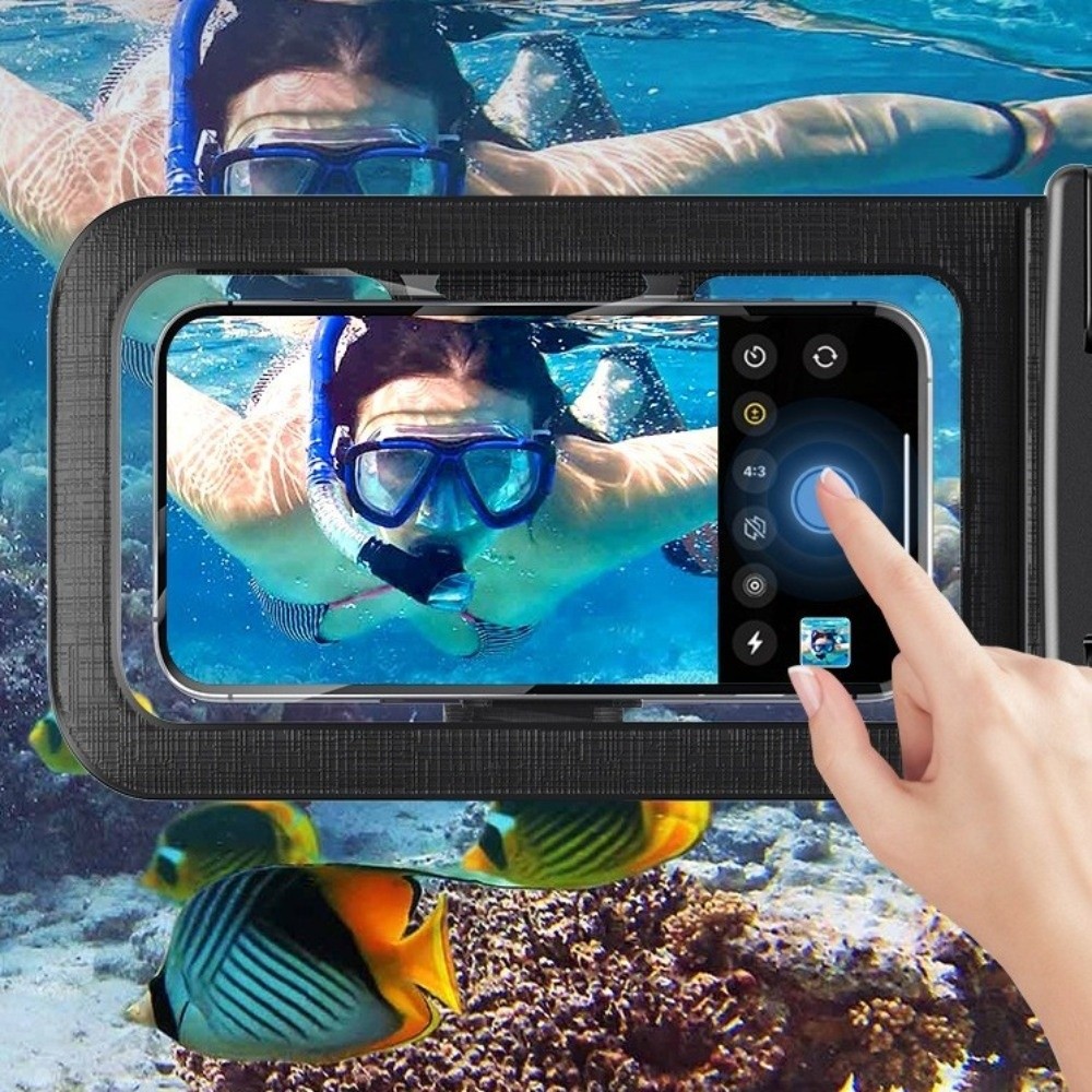 調節可能なストラップ防水電話ポーチアームバンド大容量ドライバ - Dry Bag Waterproof のレビューと価格
