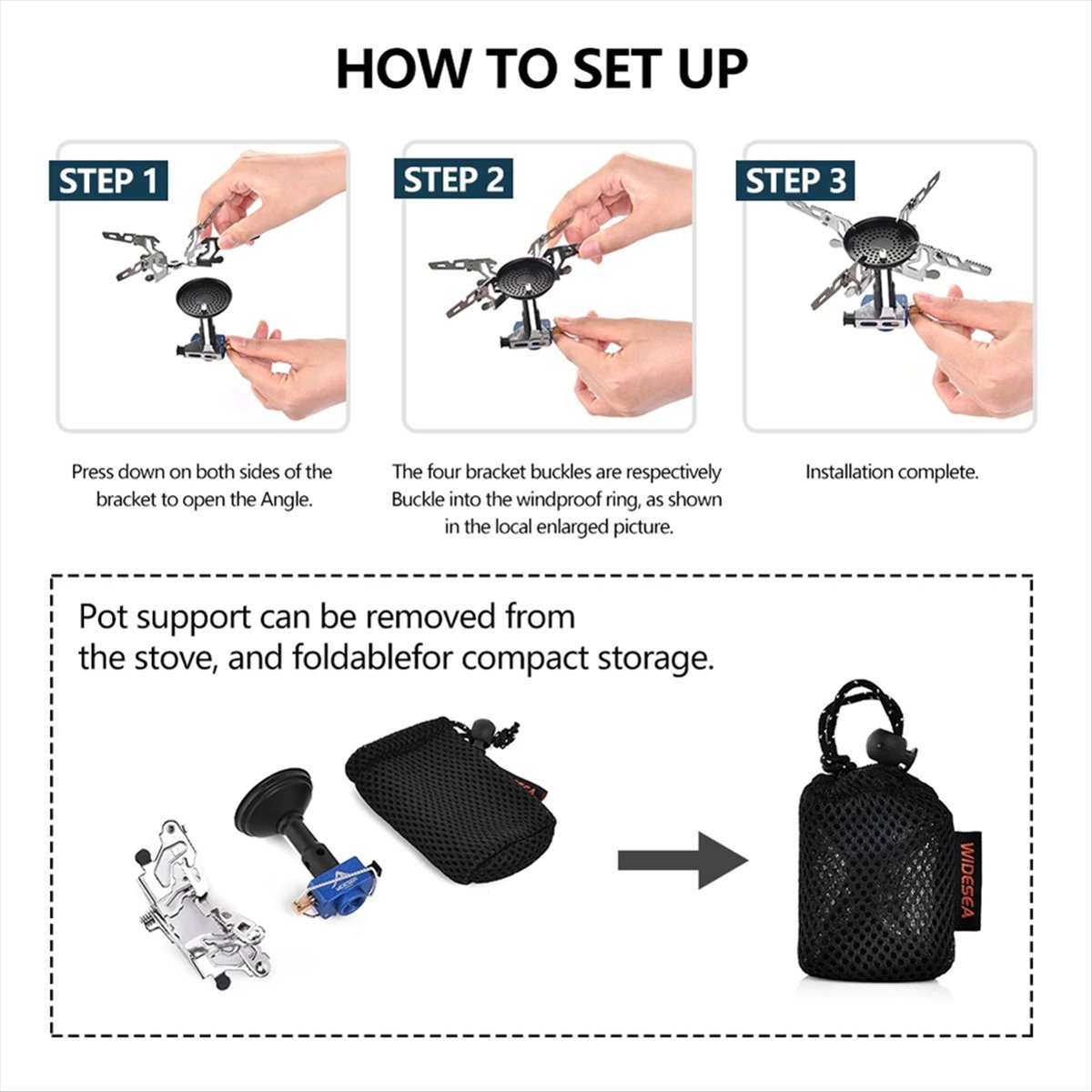 ABJV アウトドアキャンプ用ガスバーナー 3300W イグ - Outdoor Camping Outlet のレビューと価格