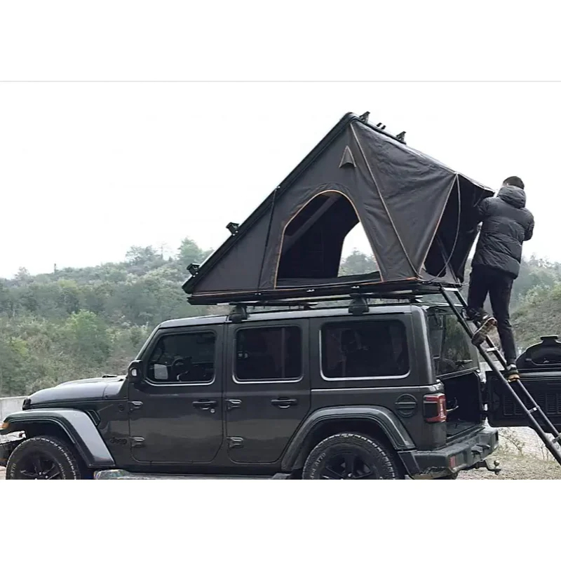 高品質リフトアップ式アルミハードシェルルーフトップテント 四 - Outdoor Camping Tent Waterproof のレビューと価格