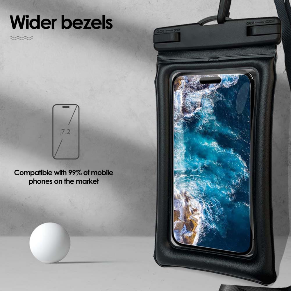 クリア携帯電話ホルダープロテクター防水携帯電話ポーチ水中携帯 - Dry Bag Waterproof のレビューと価格