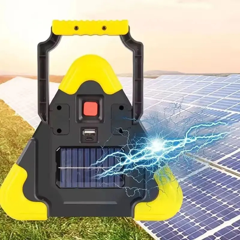3 in 1 ソーラーカー緊急三角警告灯安全緊急故障警報ラン - Camping Solar Lantern のレビューと価格