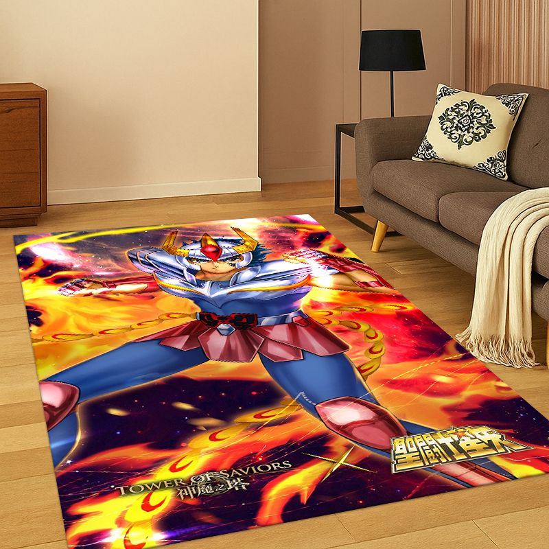 聖闘士星矢 アニメカーペット ラグ 寝室 リビングルーム ソ - Outdoor Camping Anime のレビューと価格