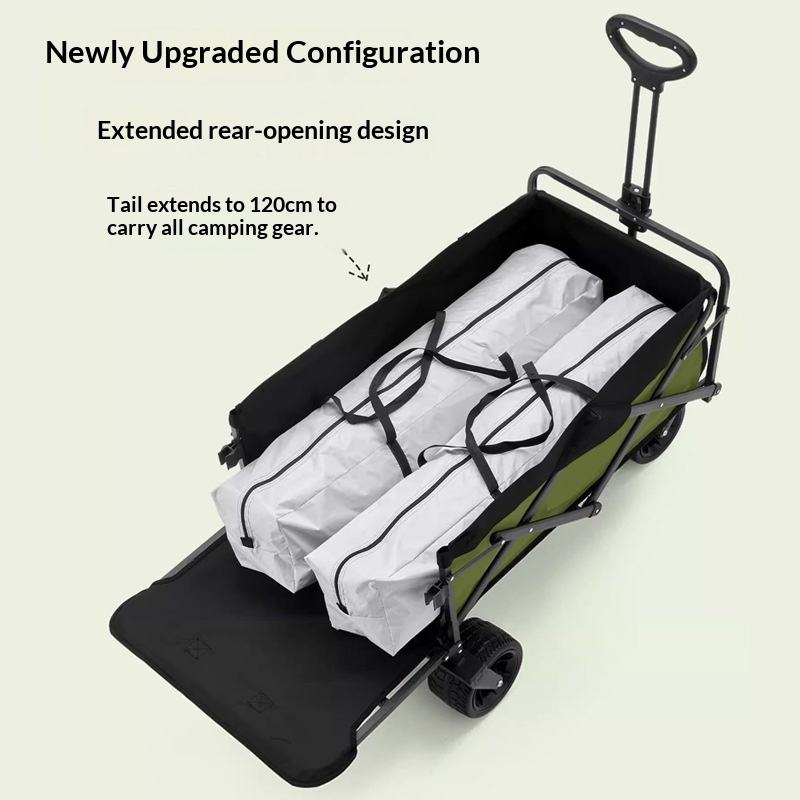 工場直売 四輪プラットフォーム キャンプ用ユーティリティワゴ - Outdoor Camping Furniture のレビューと価格