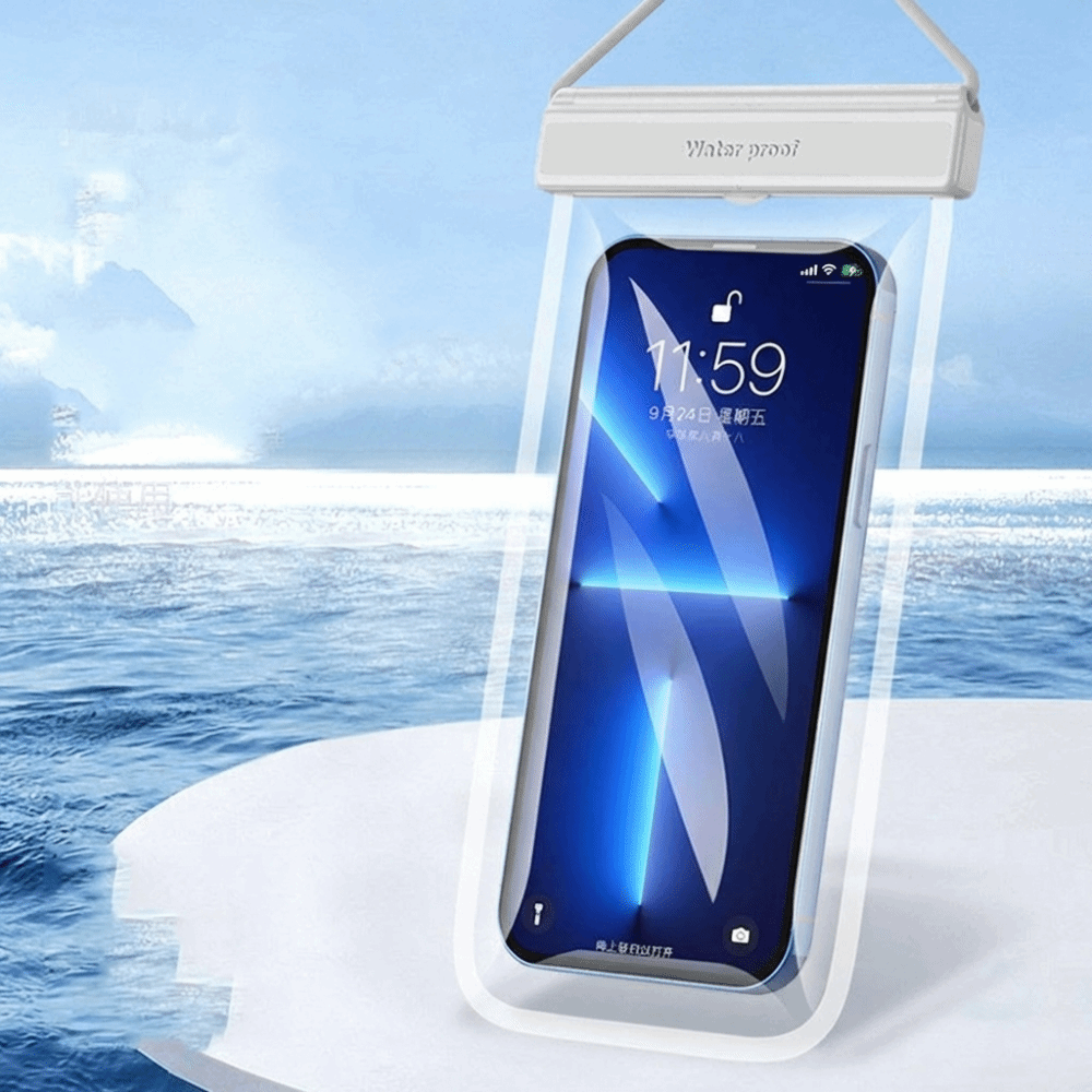 タッチスクリーン防水電話バッグ ソリッドカラー 吊り下げロー - Dry Bag Waterproof のレビューと価格