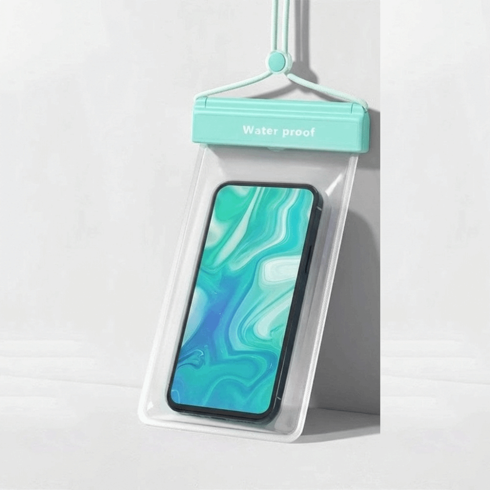 タッチスクリーン防水電話バッグ ソリッドカラー 吊り下げロー - Dry Bag Waterproof のレビューと価格