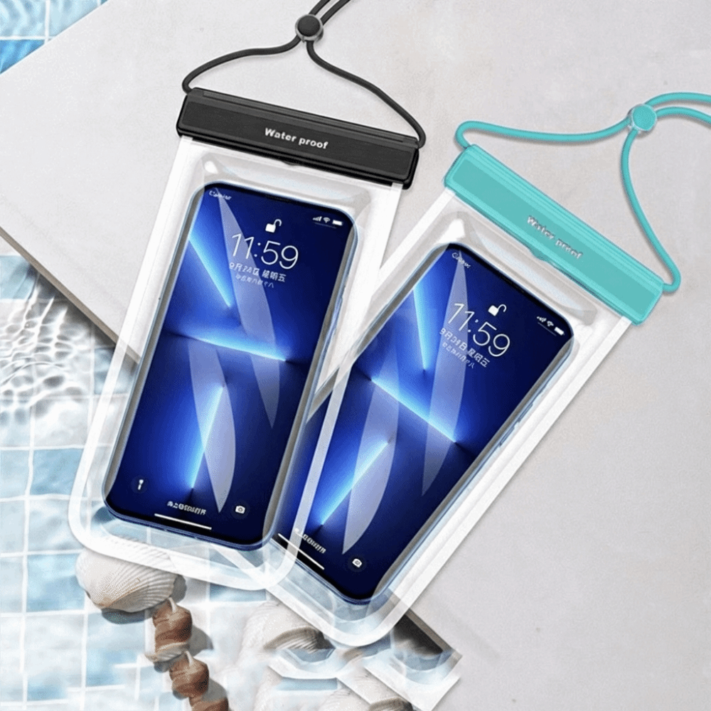 タッチスクリーン防水電話バッグ 吊り下げロープ付き ランヤー - Dry Bag Waterproof のレビューと価格