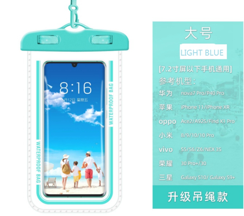 フルビュー防水ケース電話水中雪熱帯雨林透明ドライバッグ水泳ポ - Dry Bag Waterproof のレビューと価格