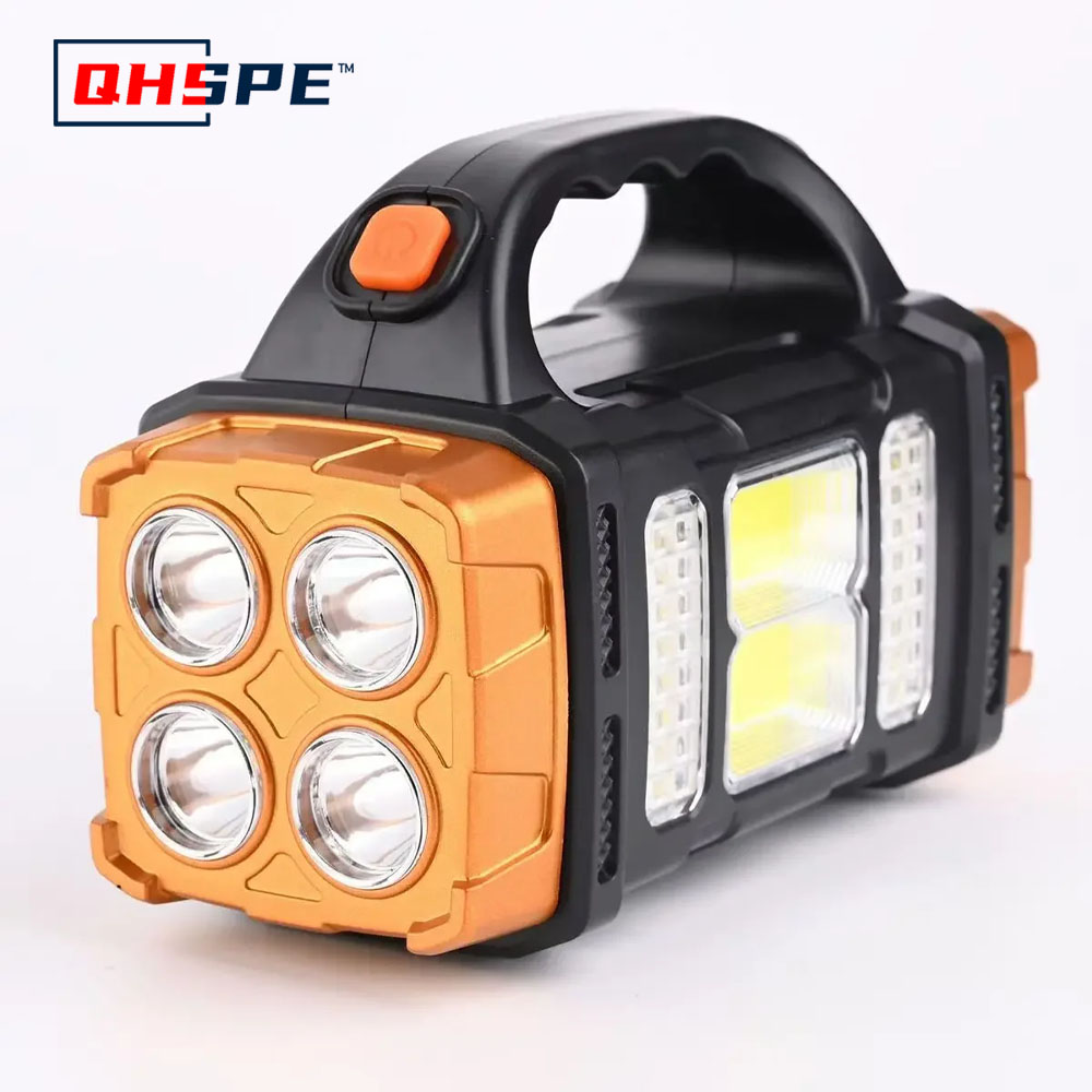 COB多機能屋外ソーラー緊急ポータブルサーチライトUSB充電 - Camping Solar Lantern のレビューと価格