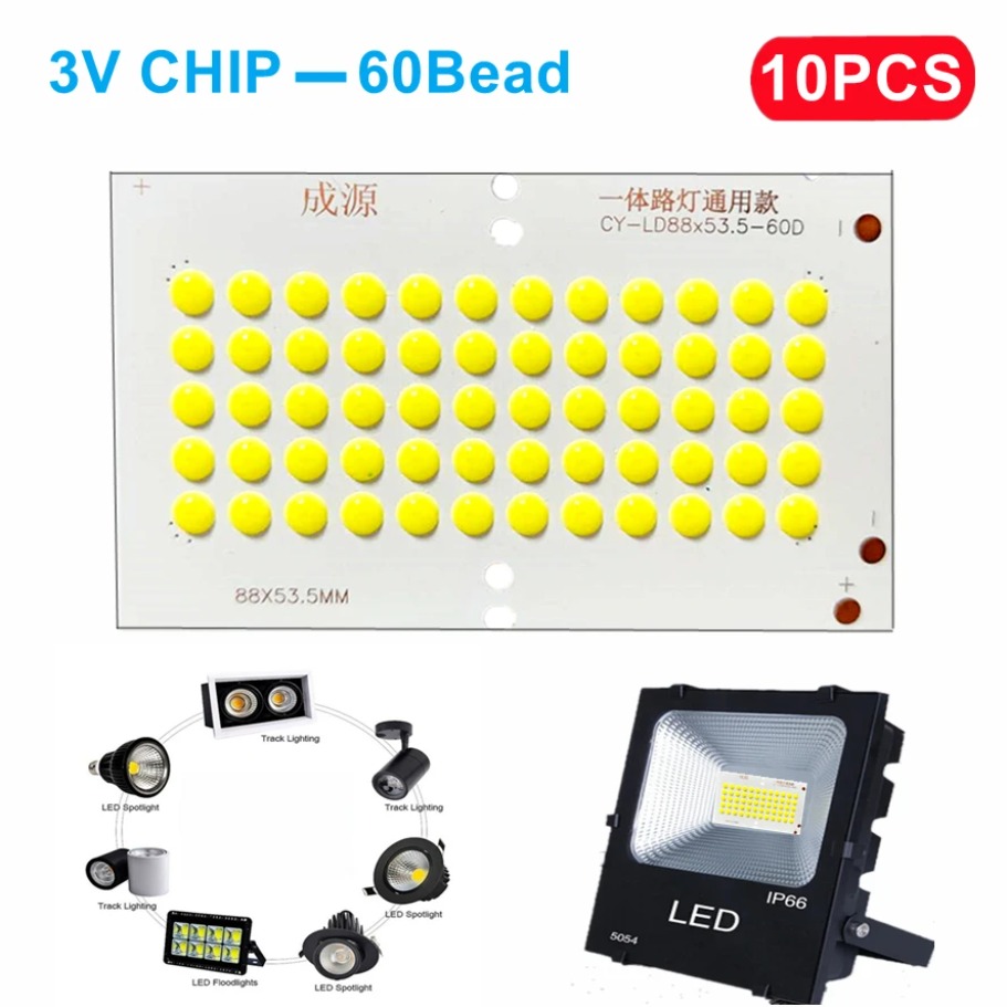 5 個 10 個 3V ソーラーチップ光源 COB 60 ビ - Camping Solar Lantern のレビューと価格