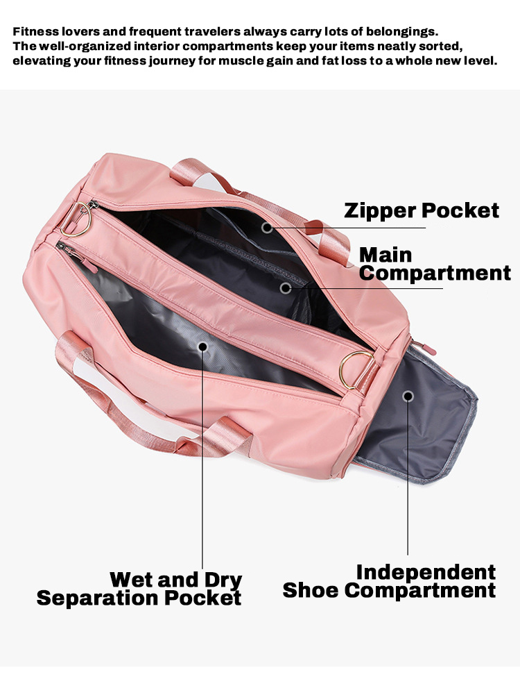 カスタム刺繍入り防水ドライ＆ウェット分離ジムトラベルバッグ、 - Dry Bag Waterproof のレビューと価格