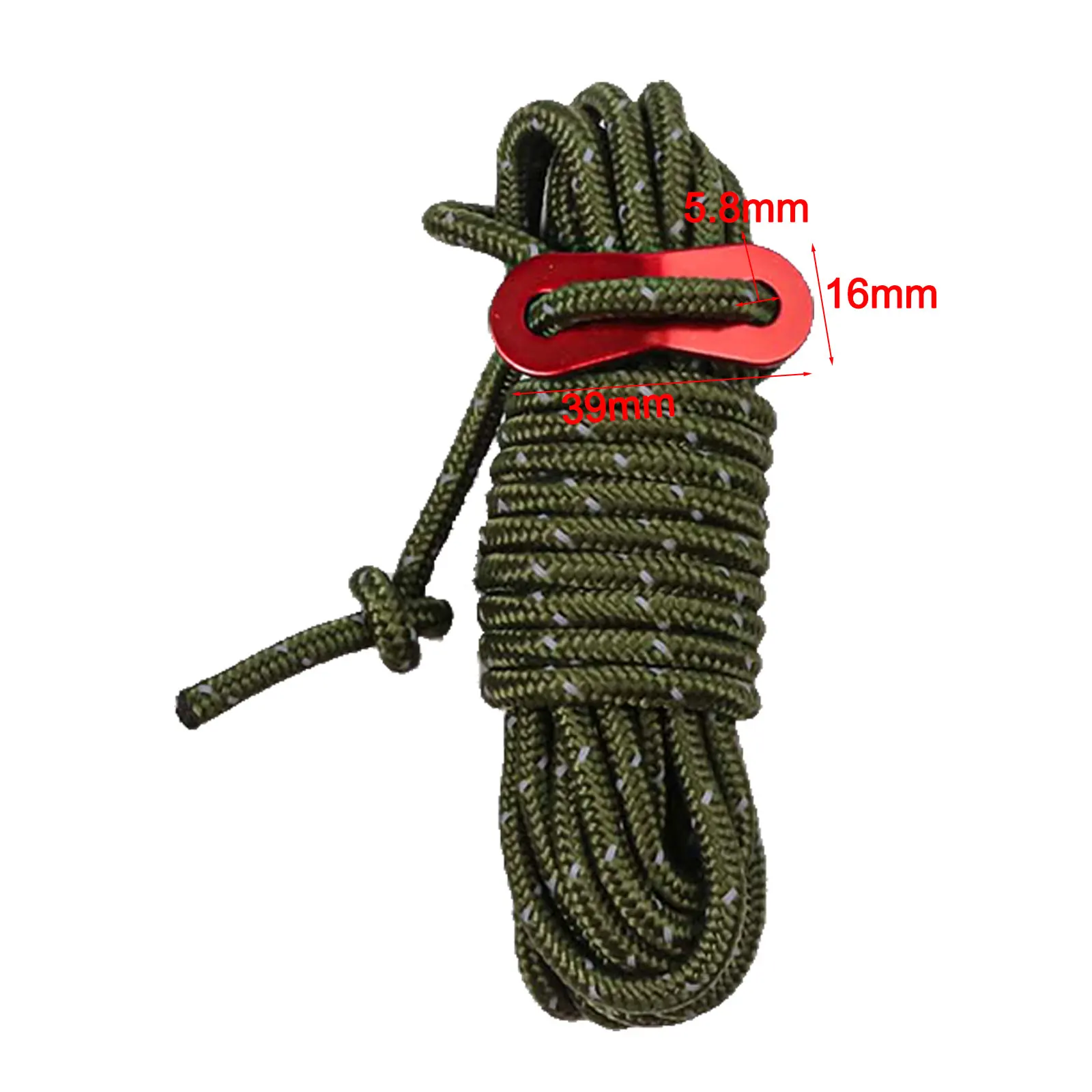 反射材入りガイロープ 4mm×4m キャンプ用防風ロープ キ - Outdoor Camping Guy のレビューと価格
