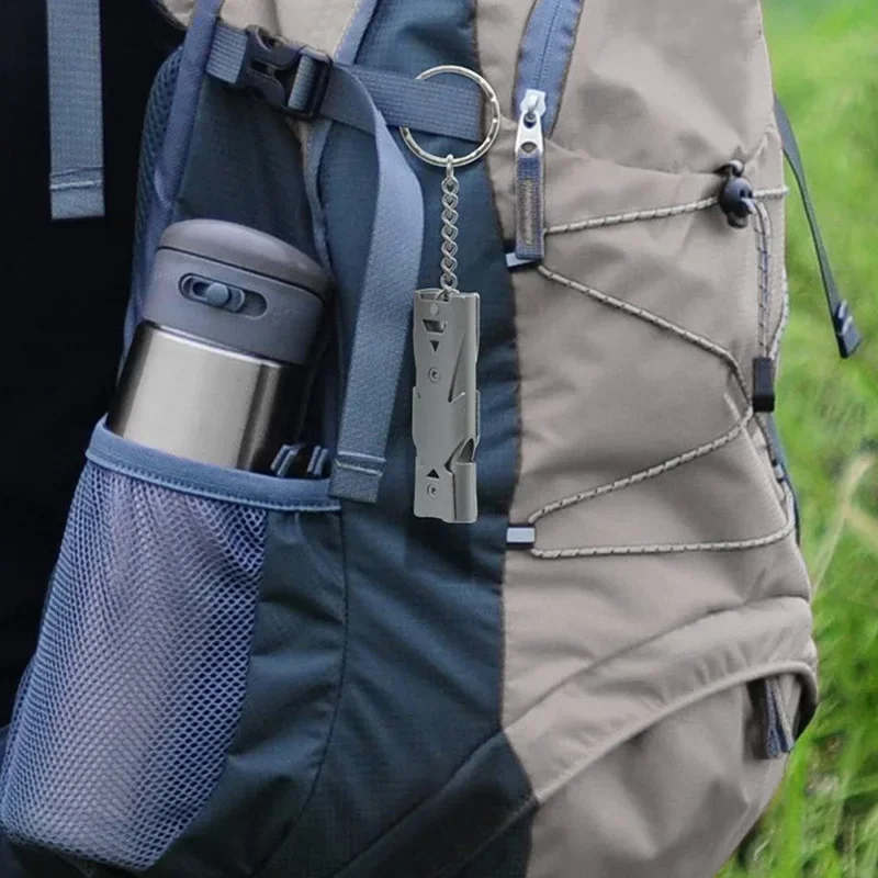 ポータブルアルミニウム合金ホイッスル,緊急サバイバル機器,安 - Outdoor Camping Youtube のレビューと価格