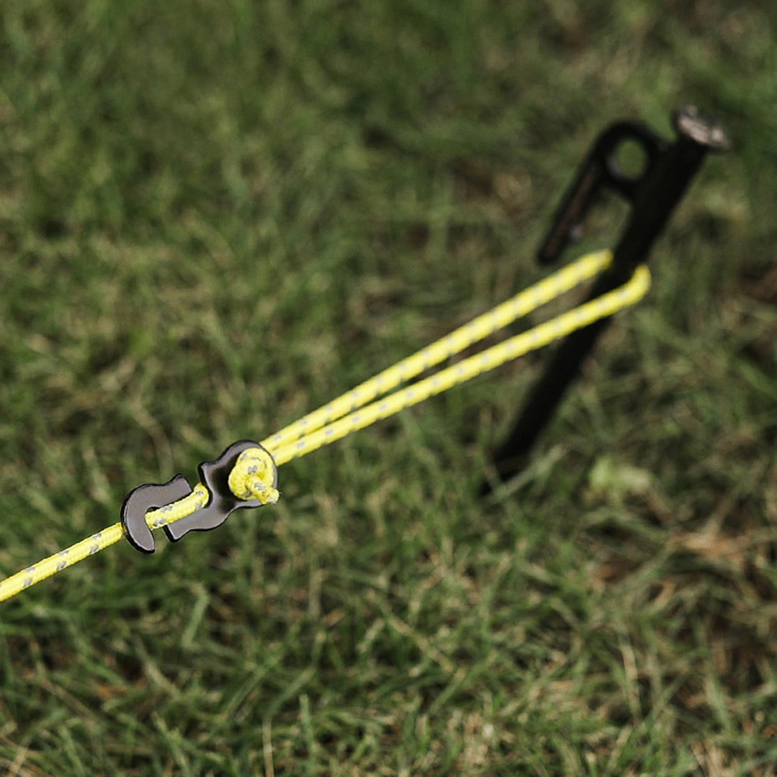 屋外用アルミテントロープアジャスターコードテンショナー軽量ガ - Outdoor Camping Guy のレビューと価格