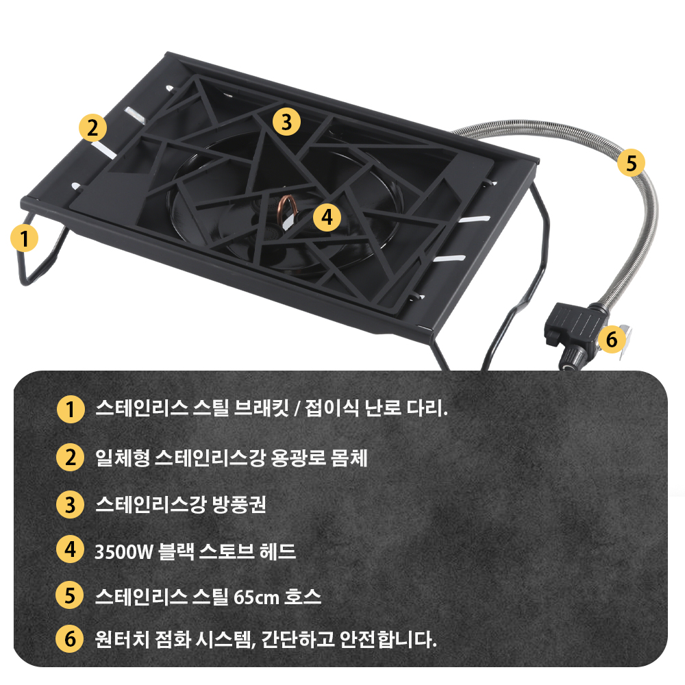 Pandatour キャンプ IGT ストーブ 6500W  - Outdoor Camping Outlet のレビューと価格