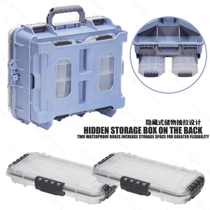 釣り道具箱 大容量 ポータブル 多機能 防水 餌アクセサリー - Outdoor Camping Storage Box のレビューと価格