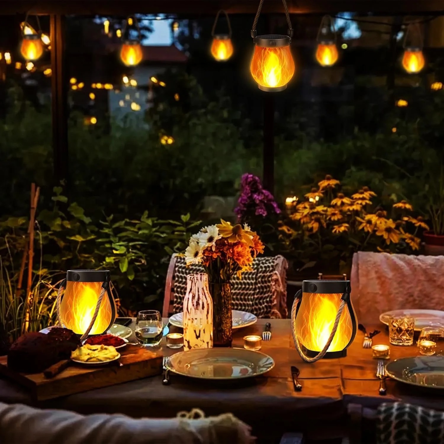 USB 充電式キャンプライトソーラーフレームライト IPX4 - Camping Solar Lantern のレビューと価格