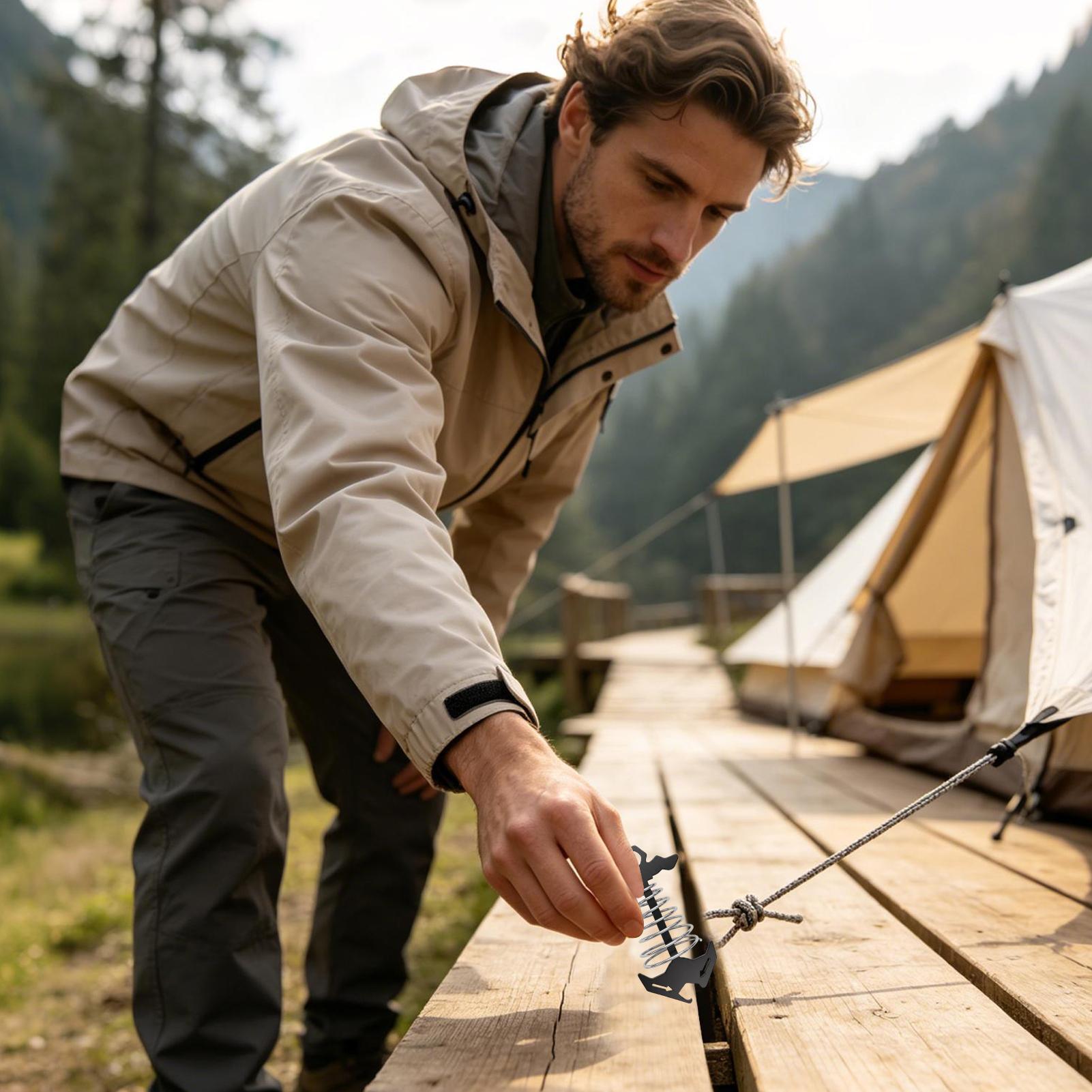 デッキドックアンカー アウトドア用ヘビーデューティーポータブ - Outdoor Camping Decke のレビューと価格