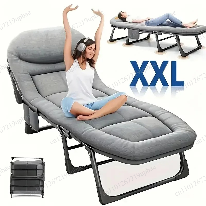 ポータブル折りたたみ式スリーピングベッド、頑丈なキャンプチェ - Outdoor Camping Mattress のレビューと価格