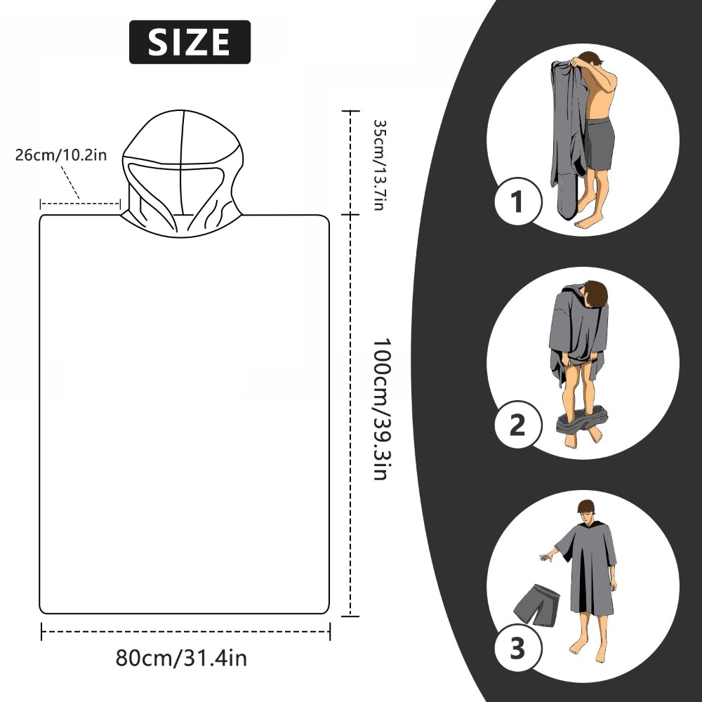 フラミンゴ女性用バスローブ 31.5x39インチ ウェアラブ - Camp Towel Microfiber のレビューと価格
