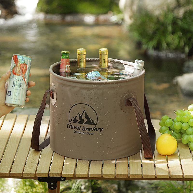 車用折りたたみバケツ 防水折りたたみ式シンク 旅行用折りたた - Outdoor Camping Outlet のレビューと価格