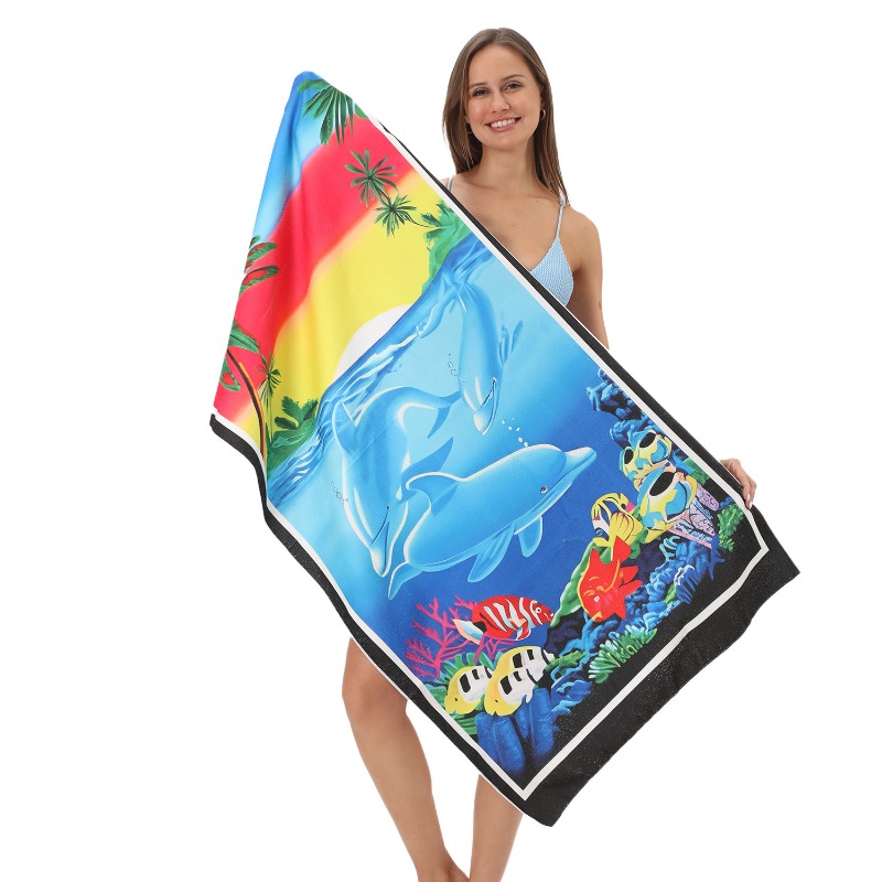 速乾性マイクロファイバービーチタオル、携帯用ソフト吸水バスタ - Camp Towel Microfiber のレビューと価格